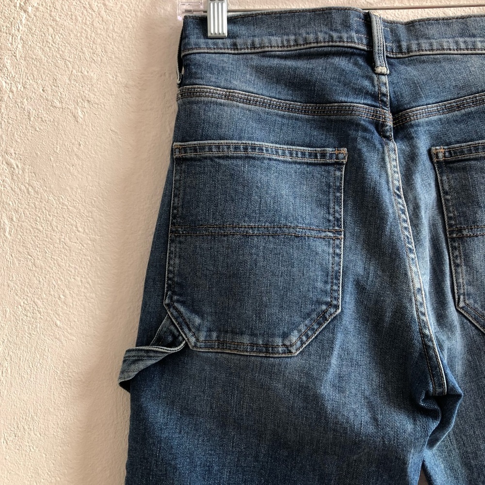 SOLD ~ Mother Denim High Waisted Utility jeans - Picture 4 of 7